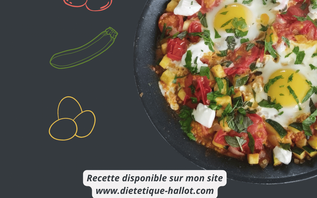 Chakchouka aux courgettes et tomates cerises