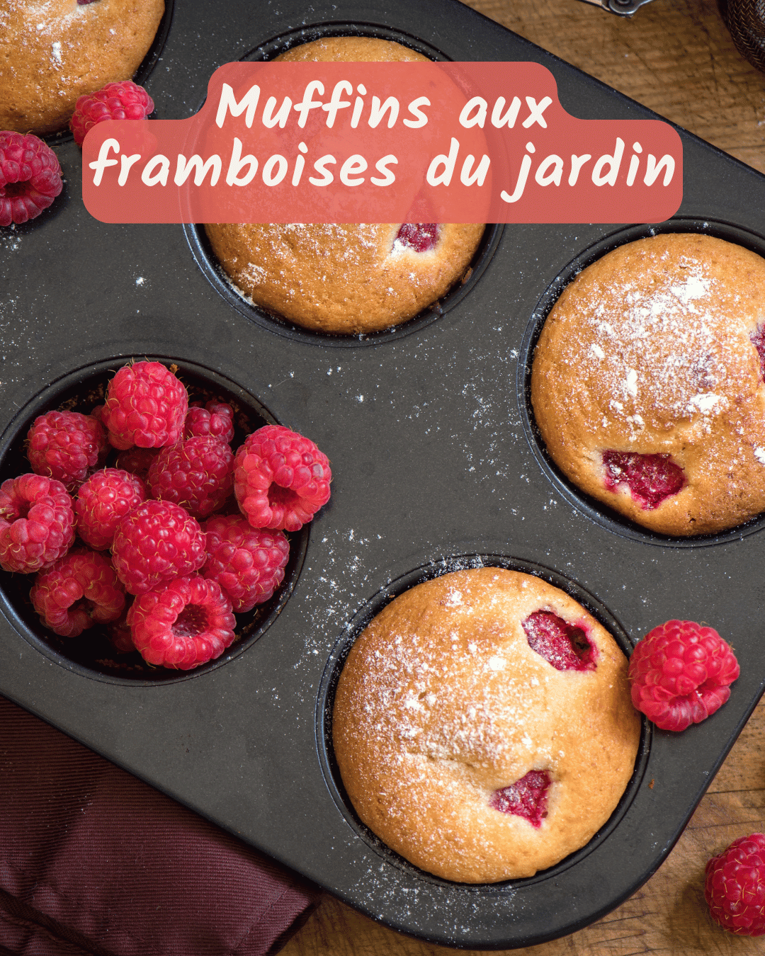 Muffins framboise recette facile